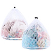 2Pcs 2 Styles Polyester Laundry Drawstring Bags ABAG-CP0001-20-1
