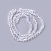 Imitation Crystal Glass Beads Strand YS-TAC0002-01-4mm-1