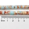 Synthetic Imperial Jasper Dyed Beads Strands G-D077-D01-01E-5