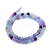 Natural Fluorite Beads Strands G-G823-03-6mm-2