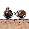 Natural Tiger Eye Pendants G-M405-06P-04-3