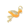 Brass Micro Pave Cubic Zirconia Pendants KK-H255-14A-G03-2