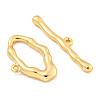 Brass Toggle Clasps KK-A223-15G-5