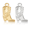 10Pcs 2 Colors 304 Stainless Steel Pendants STAS-BBC0007-03-5