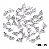 20Pcs Rack Plating Alloy Beads FIND-YW0008-15P-1