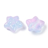 Transparent Spray Paint Glass Beads X1-GLAA-H035-02J-2
