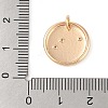 Brass with Clear Cubic Zirconia Pendants LS-KK-N256-24A-G-3