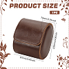 Portable Travel PU Leather Watch Storage Gift Boxes CON-WH0084-87B-2