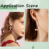 DIY Heart Bowknot Earring Making Kits DIY-SC0031-08-5
