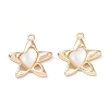 Brass Pendants KK-C031-06G-1