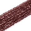Glass Beads Strands EGLA-A034-T2mm-D13-1