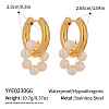 Stainless Steel Hoop Earrings ZU9248-5-1