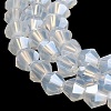 Imitation Jade Electroplate Glass Beads Strands LS-EGLA-F029-J4mm-A05-3
