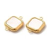 PVD Vacuum Plating 304 Stainless Steel Connector Charms STAS-A079-07G-03-2