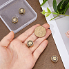 4Pcs Brass European Beads KK-FH0008-27A-AG-3