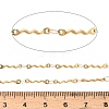 304 Stainless Steel Wavy Bar Link Chains CHS-H116-01L-G-3