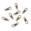 Iron Keychain Clasp Findings IFIN-TAC0002-11AB-10