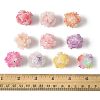 10Pcs 10 Colors Resin Beads RESI-FS0002-24B-5