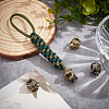 4Pcs 2 Colors Brass European Beads KK-NB0004-31-4
