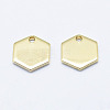 Brass Charms X-KK-G331-86G-NF-2