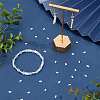 240Pcs 2-Hole Opaque Glass Seed Beads SEED-SC0001-62B-4
