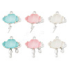 6Pcs 6 Styles Opaque Resin Pendants FIND-TA0002-50-1