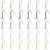 30Pcs 5 Colors 316 Stainless Steel Earring Hooks STAS-FH0001-62-1