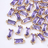 Transparent Glass Charms GLAA-T007-13C-1