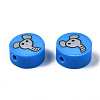 Handmade Polymer Clay Beads CLAY-N008-036B-3