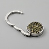 Zinc Alloy Bag Hanger Purse Hooks BAGH-WH0001-A09-3