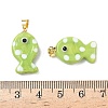 Handmade Lampwork Pendants LAMP-G168-04F-3
