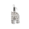 925 Sterling Silver with Cubic Zirconia Charms STER-Q004-01R-S-1