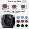 36Pcs 9 Styles Teflon & Rubber & EVA & Oil Glue Self-adhesive Furniture Protection Pads AJEW-CN0002-92-2
