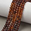 Gradient Color Natural Garnet Beads Strands G-D103-C06-1