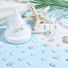 72Pcs 9 Styles ABS Plastic Imitation Pearl Beads KY-PA0001-16-4