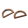 Walnut Wood Pendants LS-X-WOOD-S054-43-2