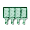 Food Grade DIY Rectangle Ice-cream Silicone Molds DIY-D062-03A-4