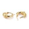 Chunky Small Huggie Hoop Earrings for Women EJEW-C002-24G-RS-2