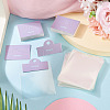 100Pcs Folding Flower Printed Paper Display Header Cards CDIS-TA0001-46B-6