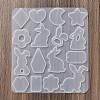 Animal Earrings Pendants DIY Silicone Mold DIY-Q033-02B-4