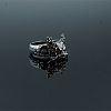 Retro 304 Stainless Steel Dragon Finger Rings WG26D82-01-3