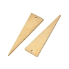 Brass Big Pendants KK-D263-06G-2