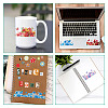 2M PET Waterproof Plastic Stickers DIY-TAC0001-83C-6