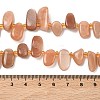 Natural Sunstone Beads Strands G-P604-A04-01-3
