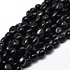 Dyed Natural Obsidian Nuggets Beads Strands G-J335-04-1