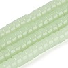 Imitation Jade Glass Beads Strands GLAA-N026-3x6mm-J03-1