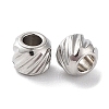 Non-Tarnish 201 Stainless Steel Spacer Beads X-STAS-K259-14C-P-2