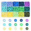 2250Pcs 15 Colors Handmade Polymer Clay Beads CLAY-YW0001-25A-1
