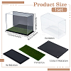Acrylic & Magnet & Plastic Display Box ODIS-WH0061-81-2