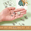 28Pcs 6 Style Brass Box Clasps FIND-TA0001-53-6